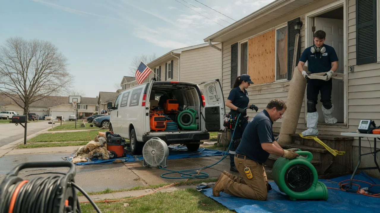 Water Damage Restoration in Mandaree, ND near me